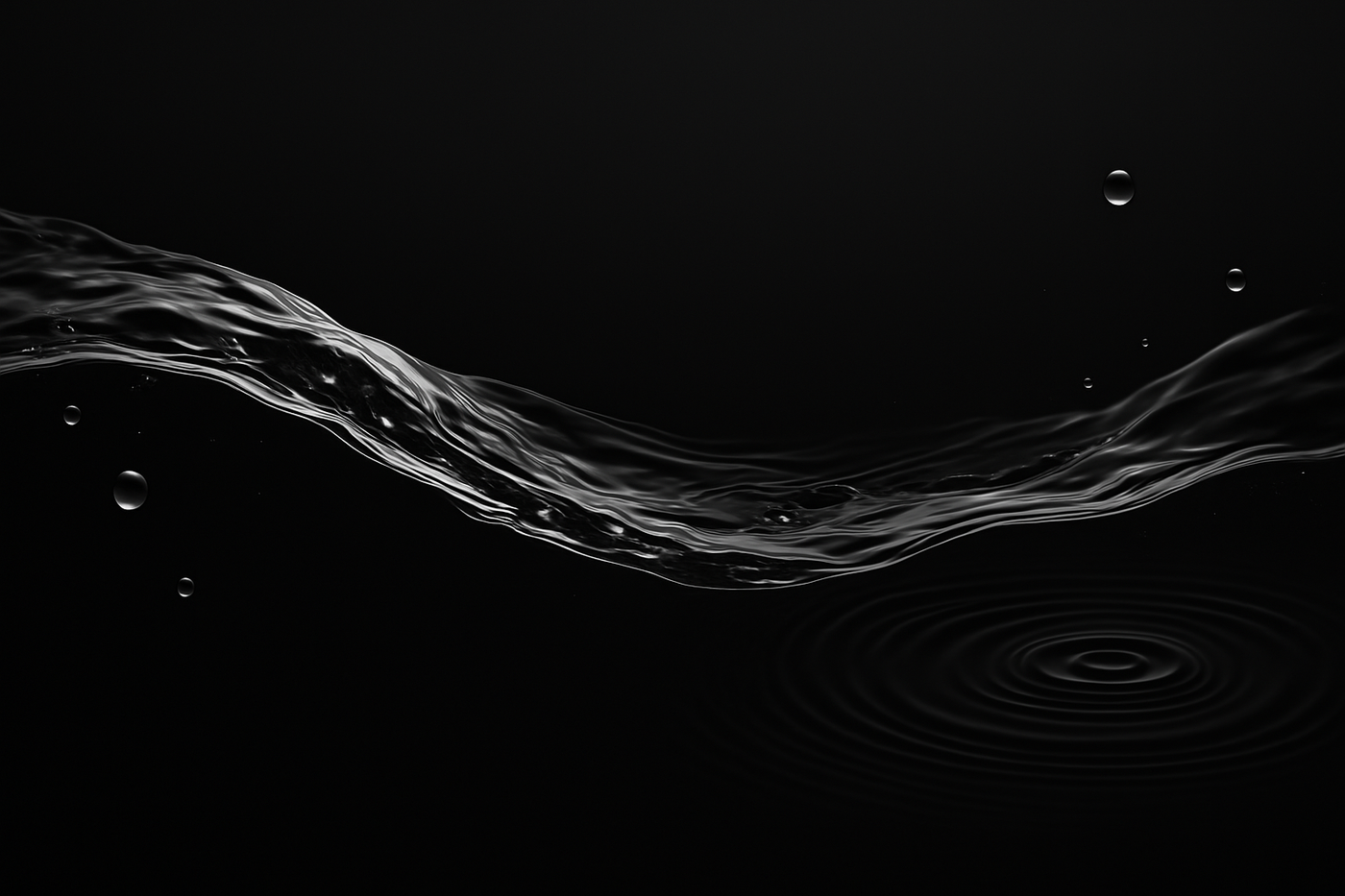 black banner can use something related to water 